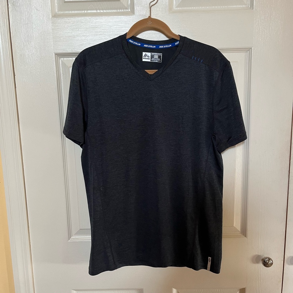 RBX Charcoal V-Neck Men's Tee